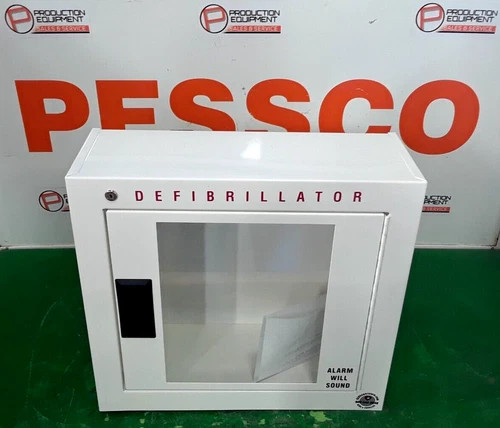 Potter Roemer HS1614 Surface Mount AED Defibrillator Cabinet with Alarm