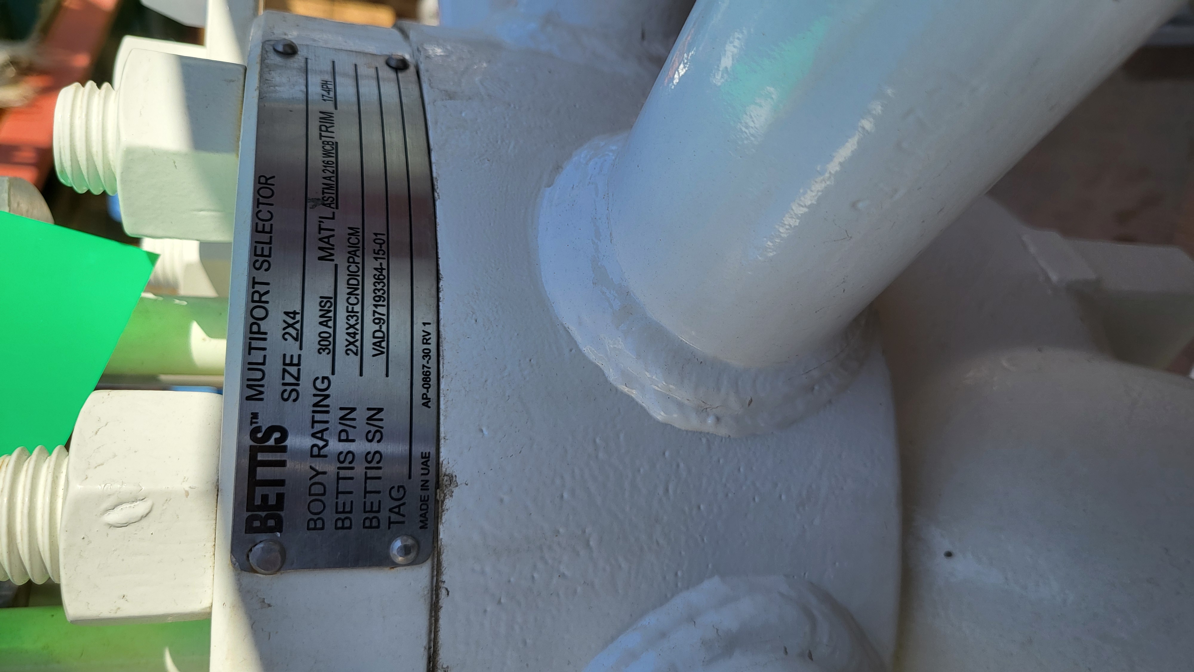 Bettis Multiport Flow Selector 2x4x3 — product image 2 of 3
