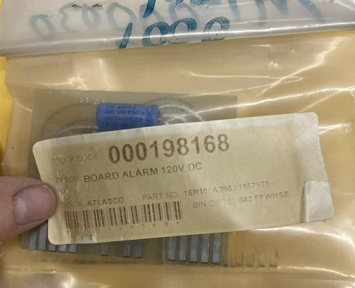 Atlas Copco 16R100A386 Alarm Board 120V DC