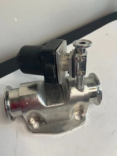 GEMÜ 2" Pneumatically Actuated Sanitary Diaphragm Valve with Tri-Clamp Connections — product image 6 of 6