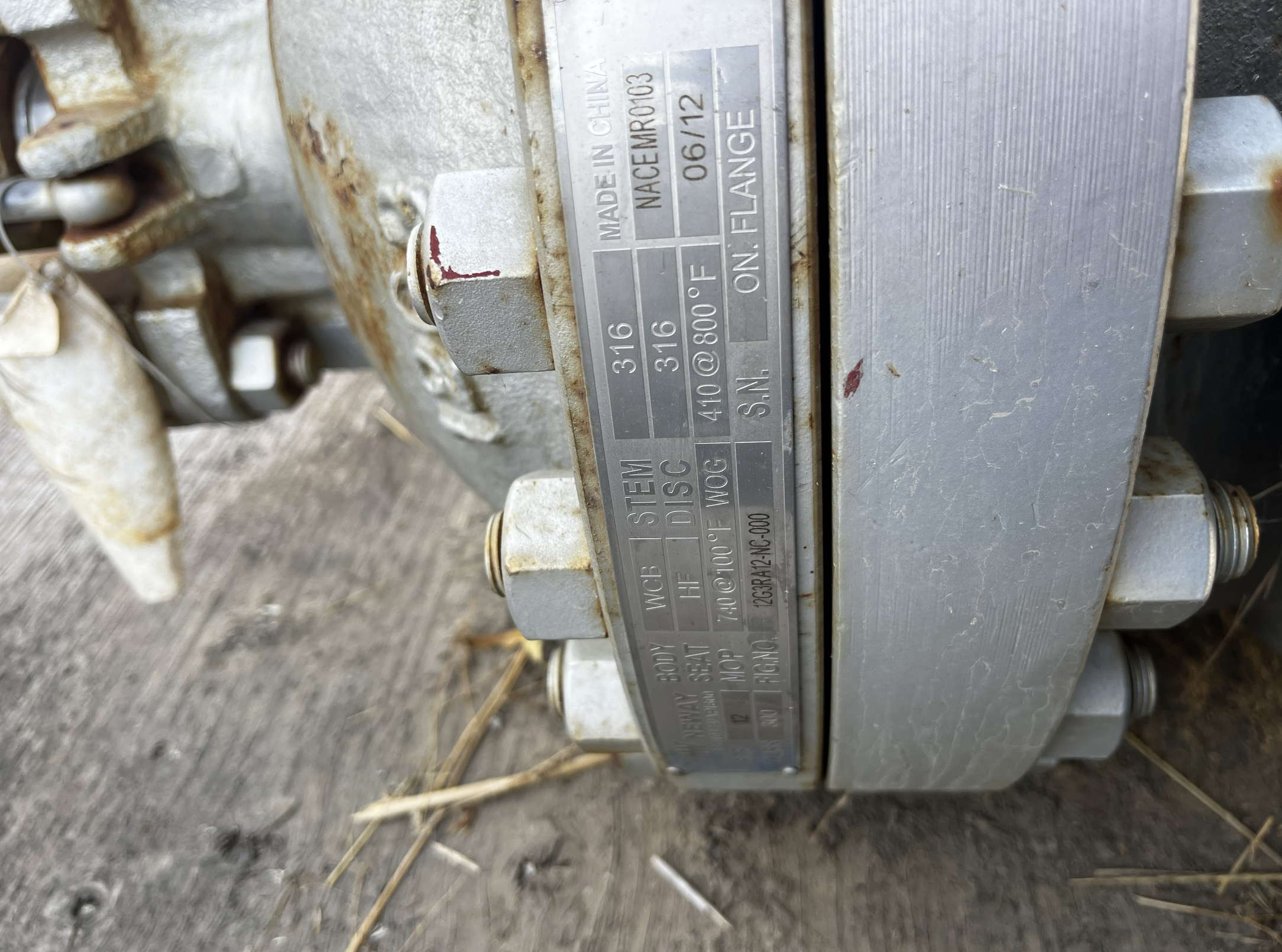 Neway Figure 501 12" Class 300 Cast Steel Gate Valve — product image 6 of 6