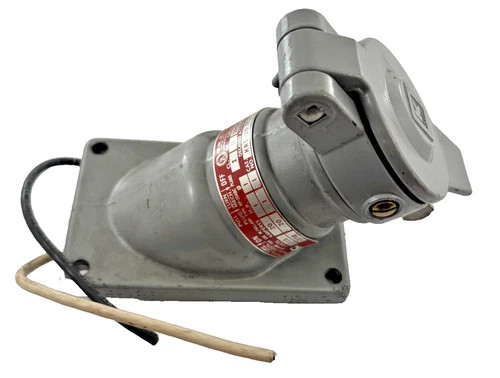 Hubbell Killark KRS-20 SU78 Pin and Sleeve Receptacle, 20A 115/230V — product image 4 of 5