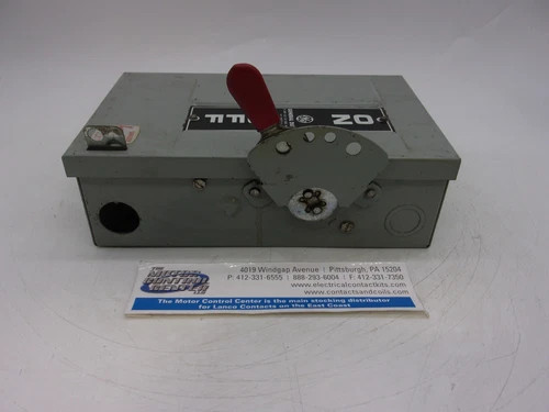 General Electric TG4321 General Duty Fusible Safety Switch — product image 5 of 8