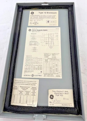 GE 300-Line Control Magnetic Starter CR306C2** NEMA Size 1 — product image 4 of 4