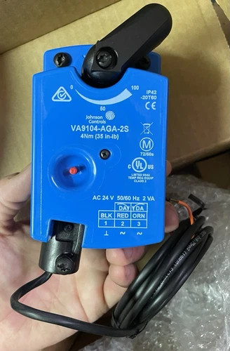Johnson Controls VA9104-AGA-2S Electric Non-Spring Return Valve Actuator — primary product image