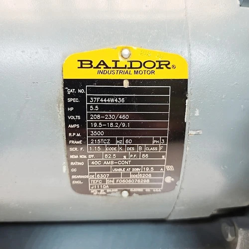Gast Regenair R6P355A Regenerative Blower 5.5 HP 3500 RPM — product image 4 of 7