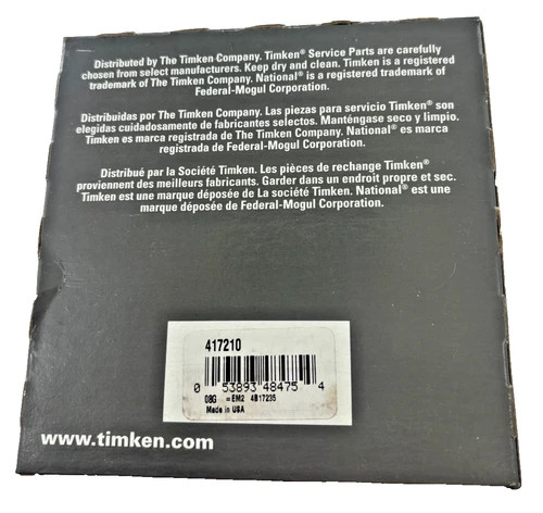 Timken 417210 Industrial Oil Seal — product image 3 of 6