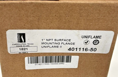 Fireye 60-2919-1 1" NPT Surface Mounting Flange for Insight II — product image 2 of 6