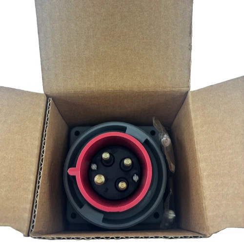 Hubbell 430B7W Flanged Inlet Watertight Pin and Sleeve — product image 2 of 6