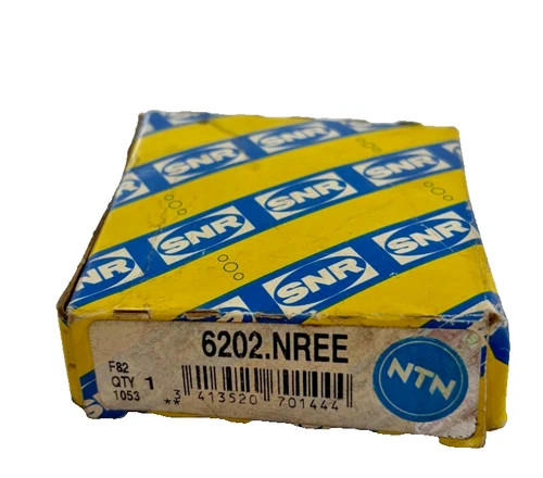 SNR 6202.NR.EE Deep Groove Ball Bearing – Double Shielded, Snap Ring