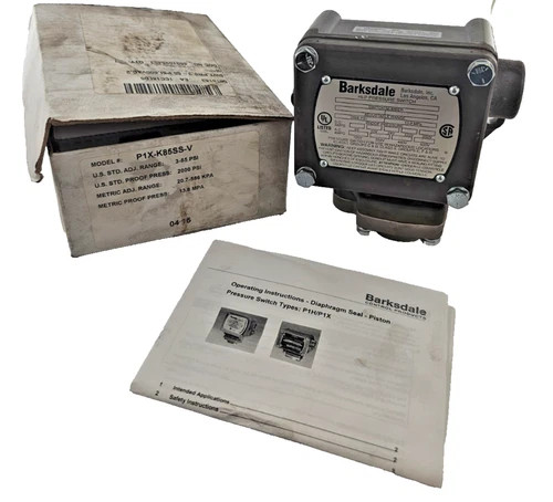 Barksdale P1X-K85SS-V High Pressure Switch — product image 8 of 8