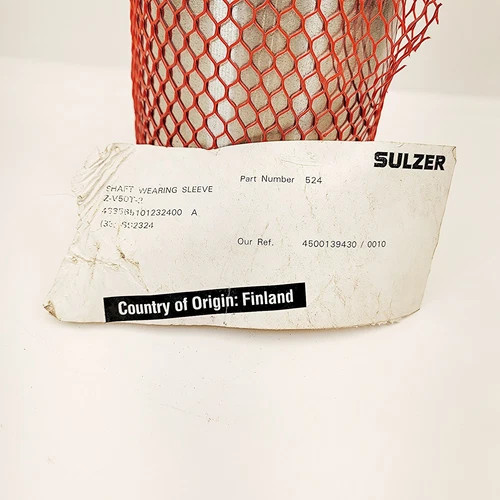 Sulzer Z-V50T-2 Shaft Sleeve 316SS Part 524 — product image 2 of 5