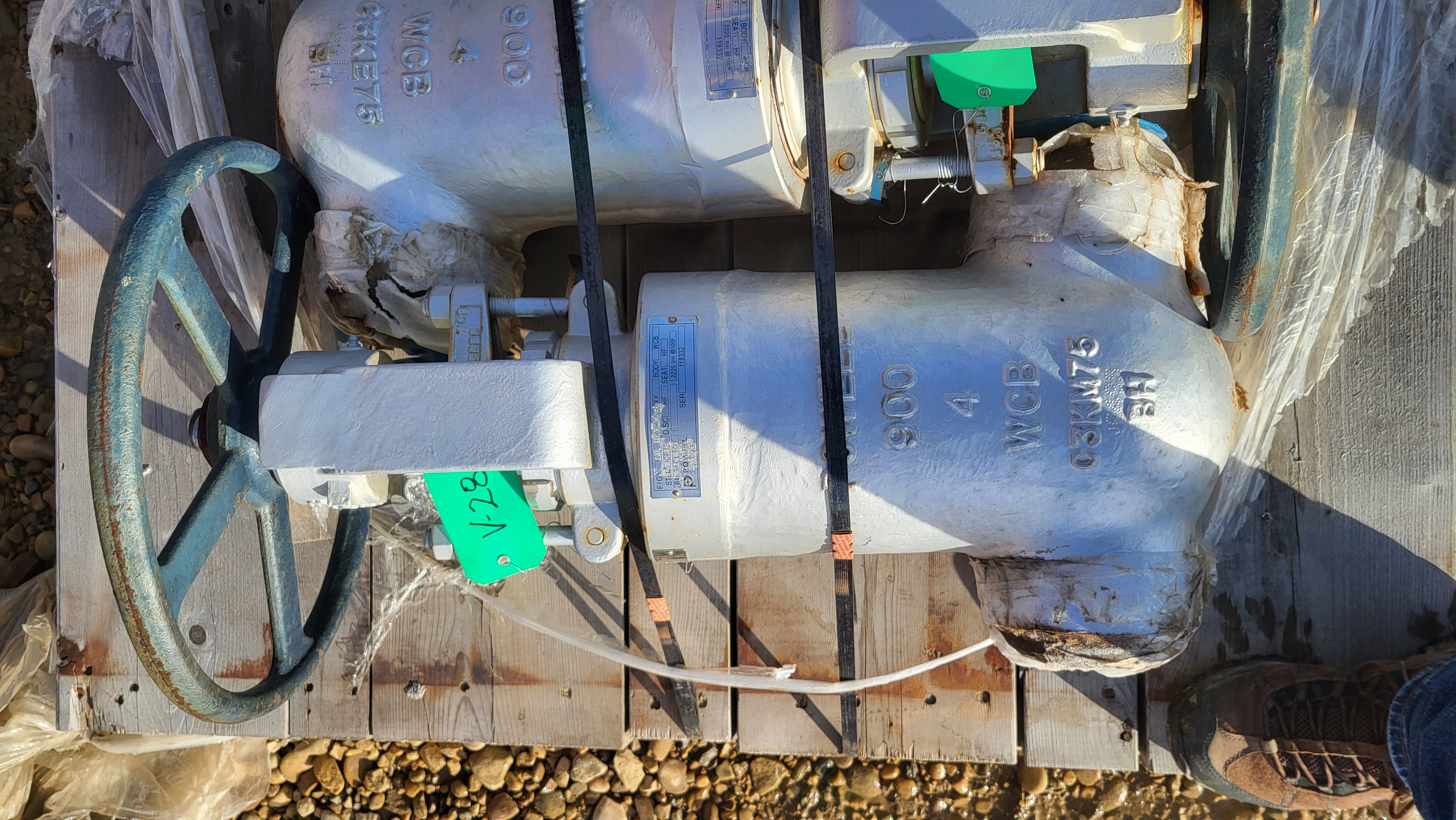 Powell Valves 4-Inch Class 900 Pressure Seal Gate Valve Fig. 1903KC5GXXXHF