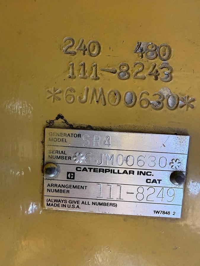 Caterpillar 3412 800 kW Diesel Generator Set — product image 8 of 10