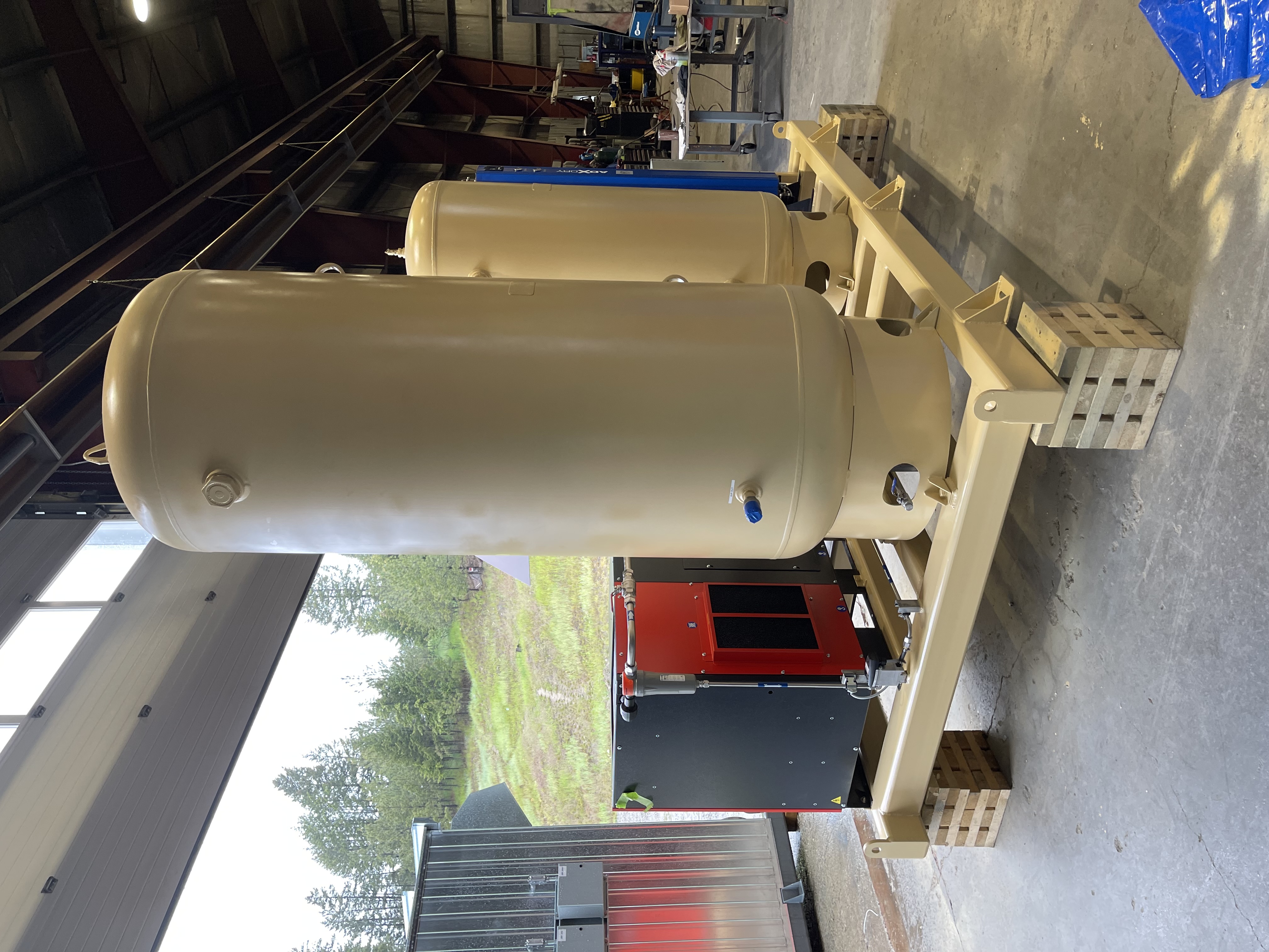 Vector 3100 Duplex Air Compressor Package with Mattei RVD11H Compressors — product image 3 of 6
