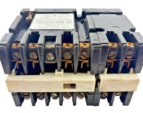 GE CR120A04202AA 300 Volt Industrial Control Relay — product image 6 of 7