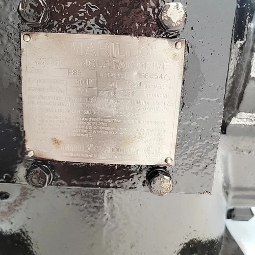 Amarillo F85 Right Angle Fan Drive with 2:1 Ratio and Murphy EL150EX Liquid Level Switch Gage — product image 6 of 8