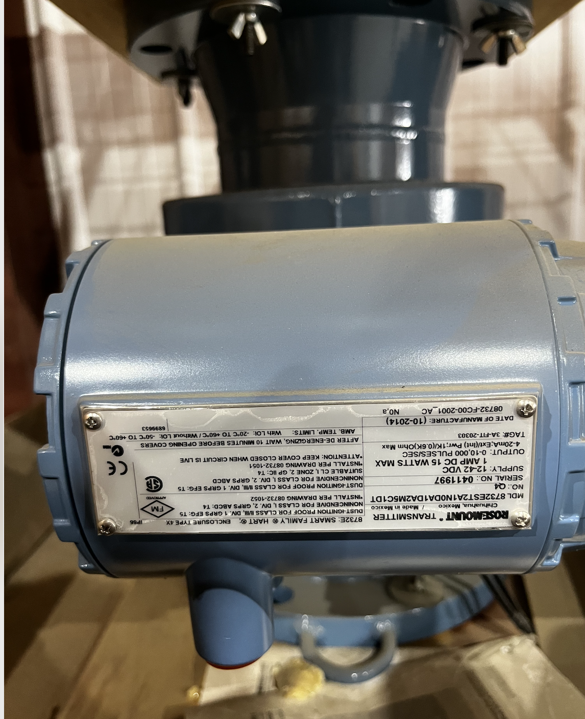 Rosemount 8732E Magnetic Flowmeter Transmitter with 10-inch 150 ANSI Sensor