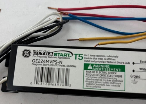 GE UltraStart T5 Electronic Ballast GE224MVPS-N — product image 3 of 6