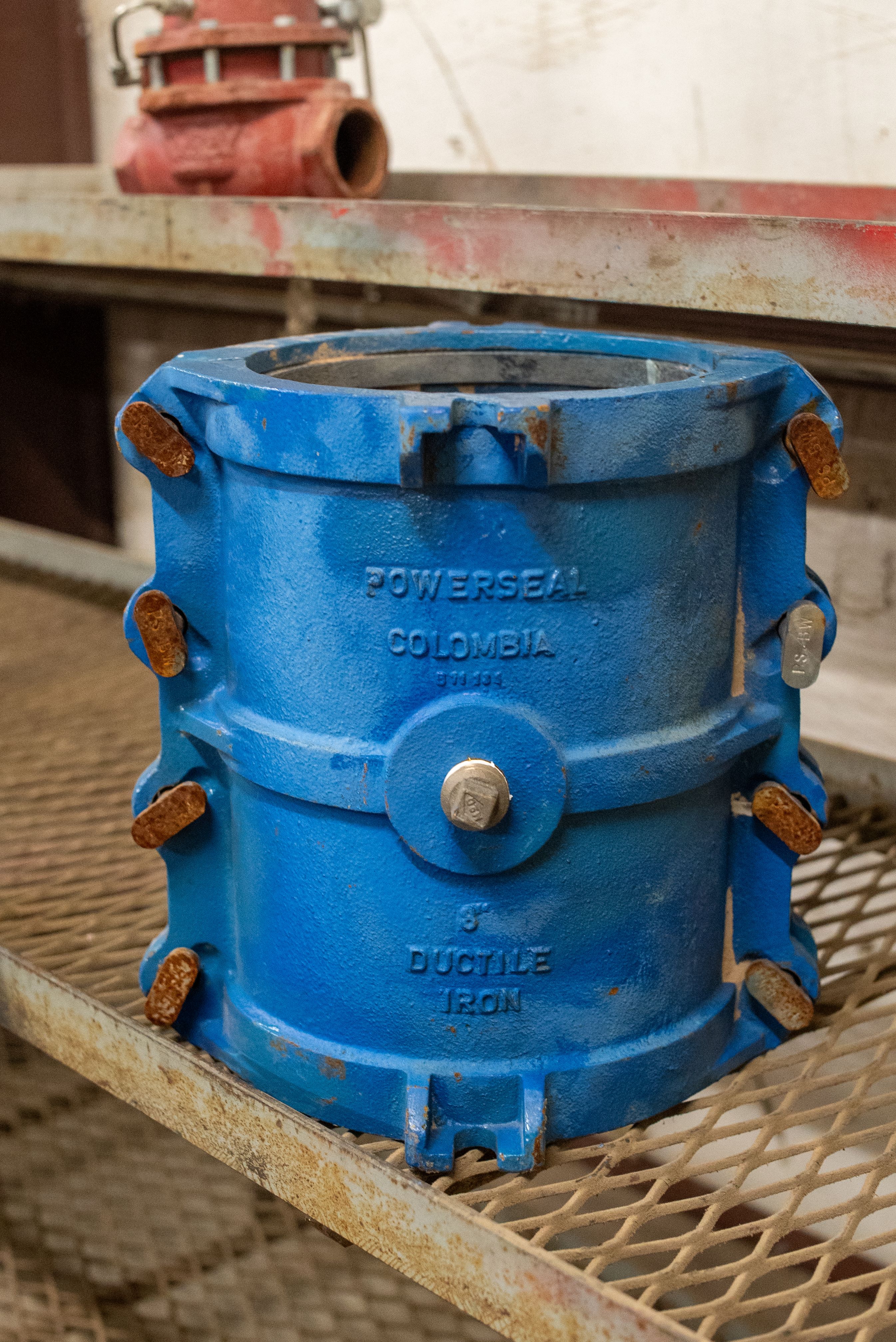 PowerSeal 3202 3-Inch Ductile Iron Split Sleeve Repair Clamp