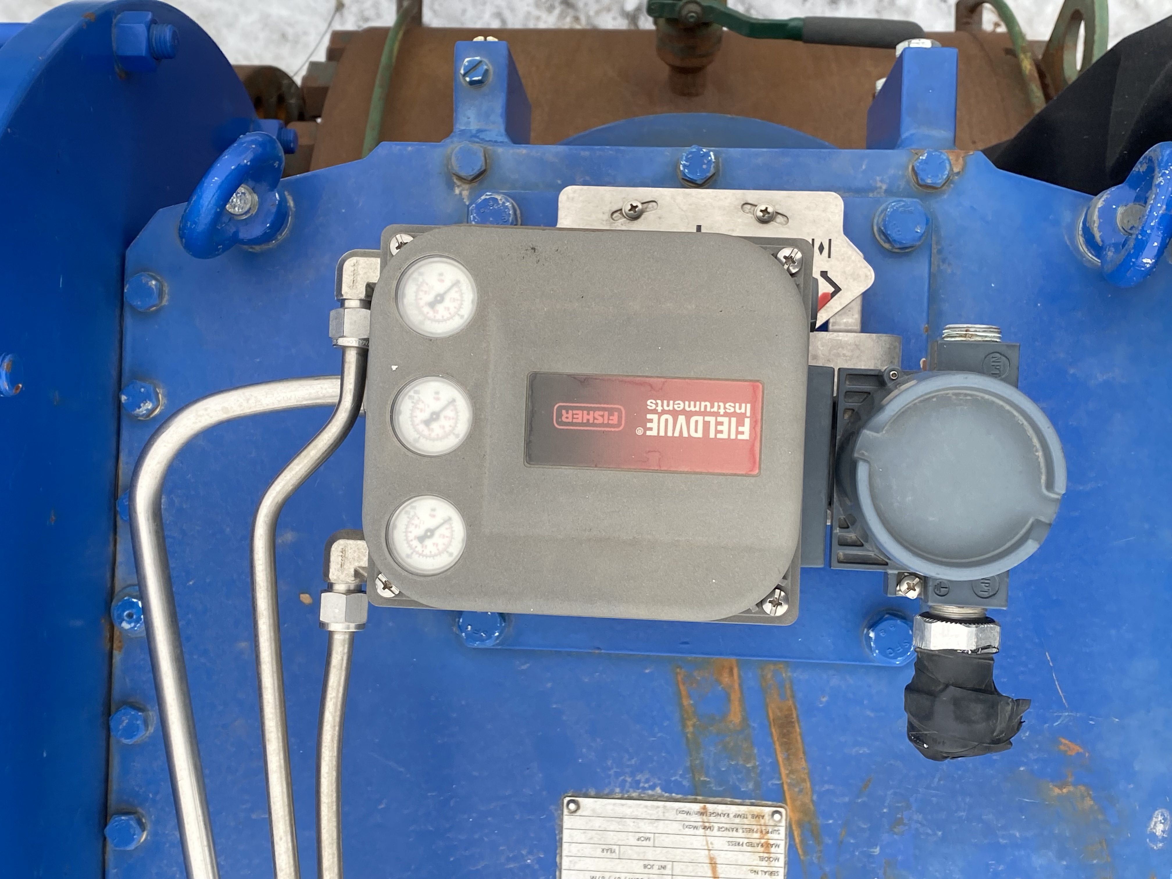 Neway 20" Class 300 Trunnion Mounted Ball Valve with Limitorque Pneumatic Actuator — product image 12 of 12