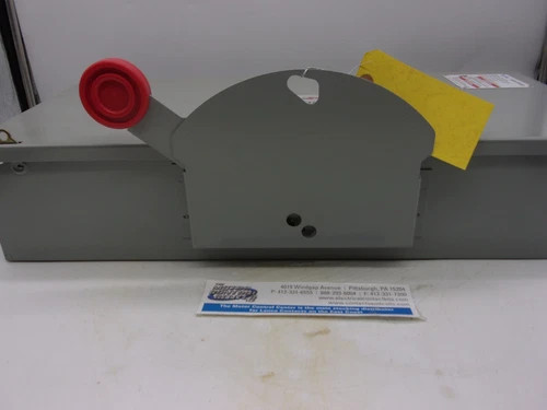 Eaton Cutler-Hammer DT363UGK Heavy Duty Double Throw Safety Switch 100A 600V 3P NEMA 1 — product image 6 of 7
