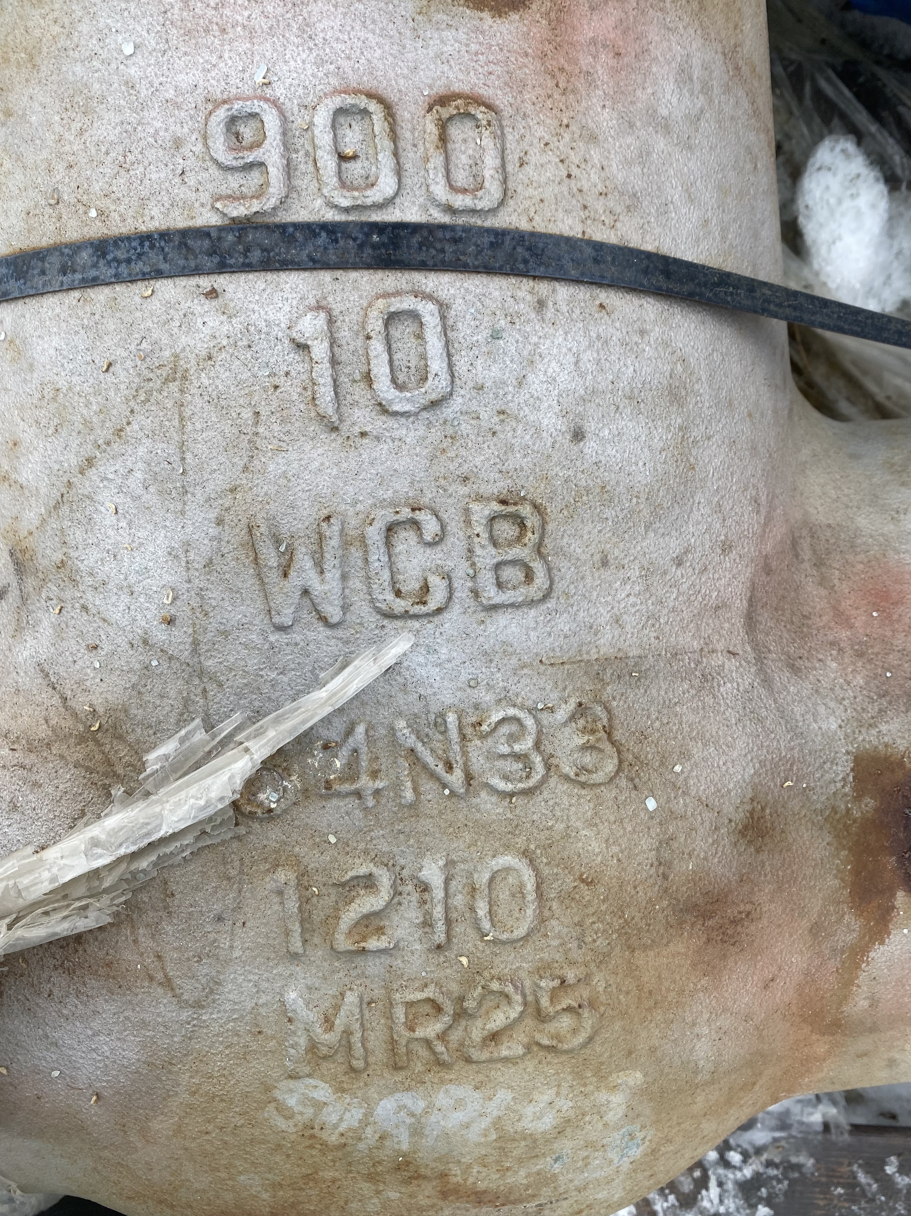 William E. Williams Class 1500 1 Inch Y-Globe Valve — product image 3 of 5