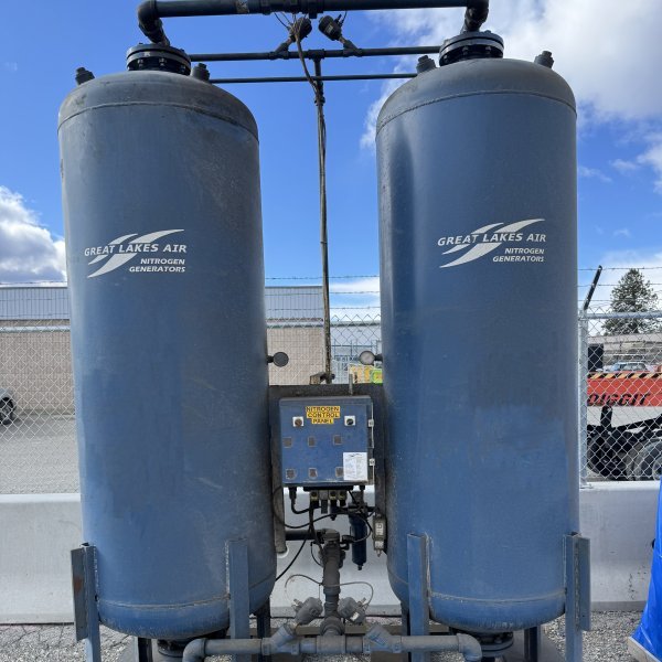 Great Lakes Air GN2-650B12-XPO PSA Nitrogen Generator