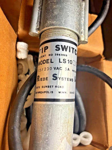 Riede Systems LS1010 Tip Switch 115/230 VAC 5A Resistive — product image 3 of 6