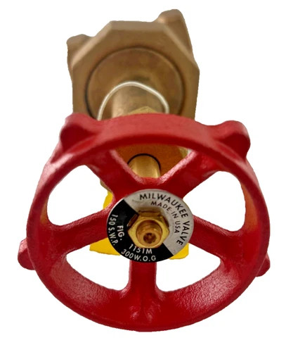 Milwaukee Valve 1151M 2 Bronze Gate Valve 150SWP 300WOG — product image 5 of 5