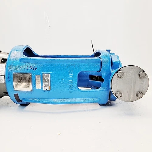 Goulds 3996 Inline Centrifugal Process Pump 1.5x2-6 316SS with 7.5 HP Baldor-Reliance Motor — product image 7 of 11