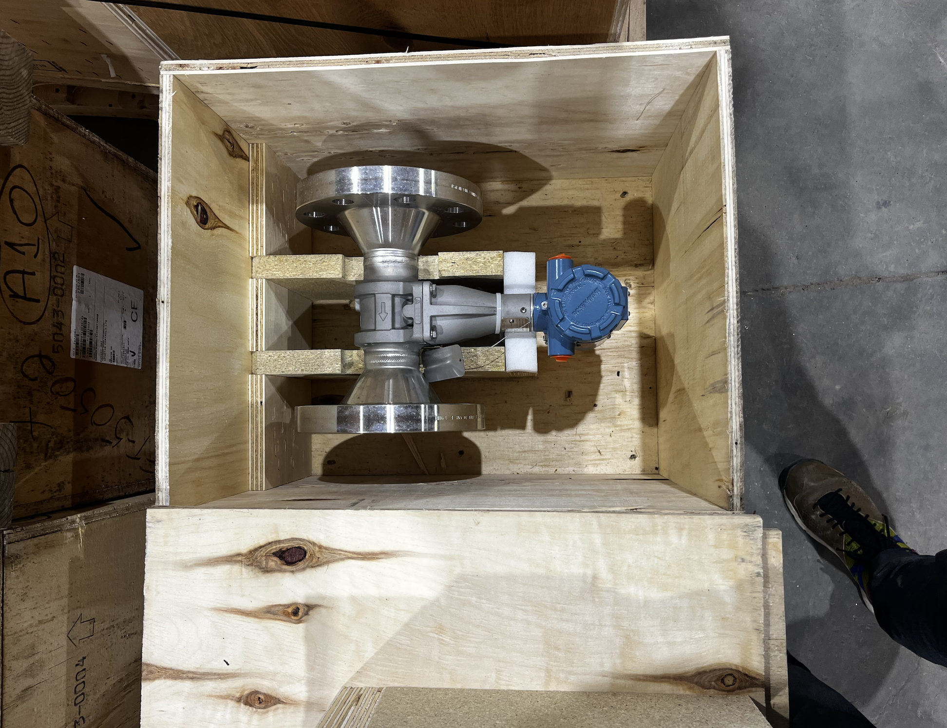 Rosemount 8800D Reducer Vortex Flowmeter 3-Inch Class 300 ANSI
