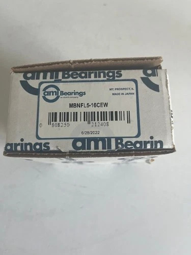 AMI Bearings MBNFL5-16CEW Two-Bolt Flange Ball Bearing, 1 Inch Bore — product image 3 of 6