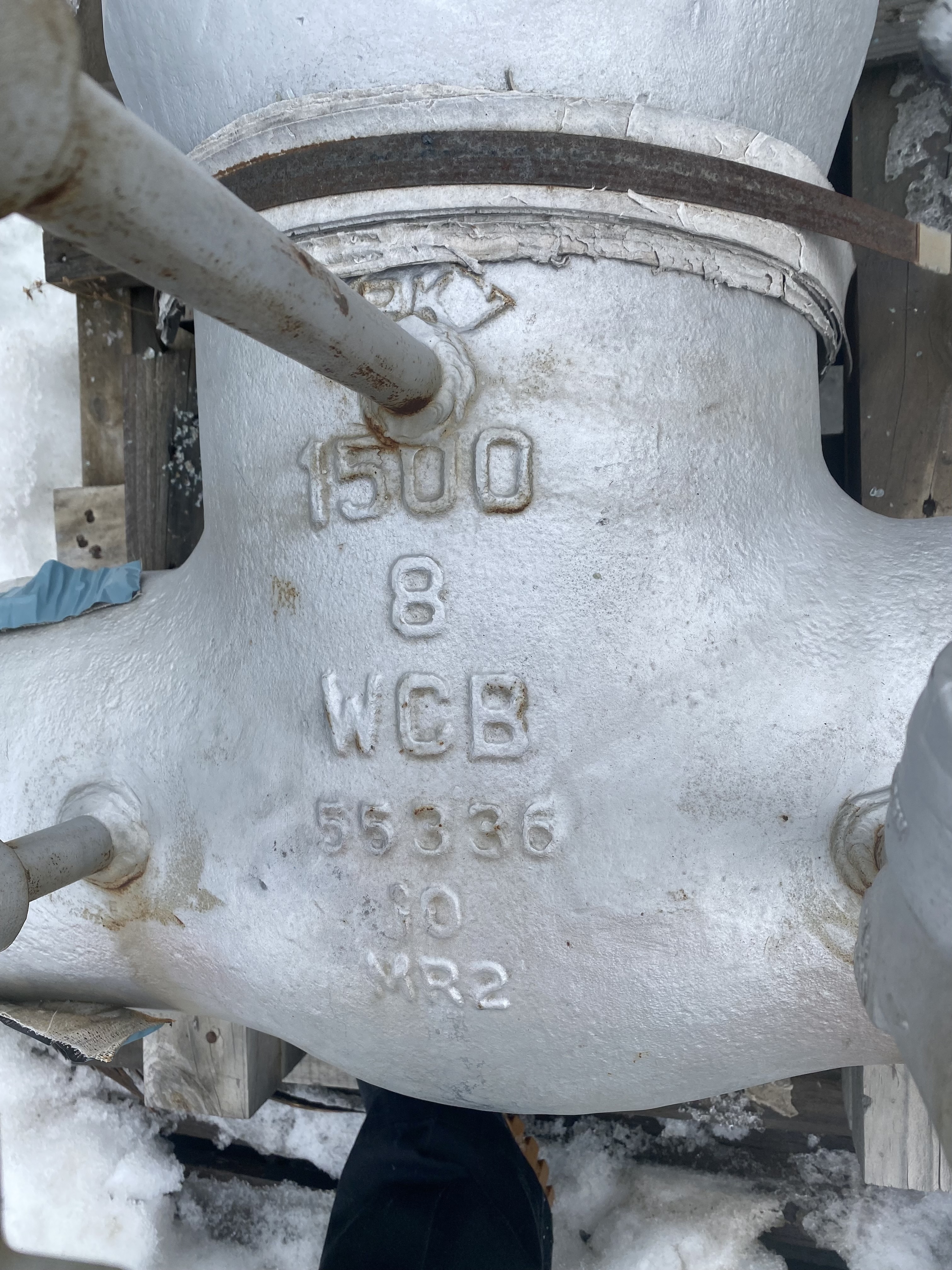 Williams 8 Inch Class 1500 Gate Valve — product image 2 of 6