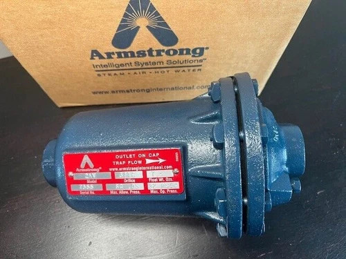 Armstrong 2AV Float Steam Trap 3/4" NPT 3/16" Orifice Max 92 PSI D561147