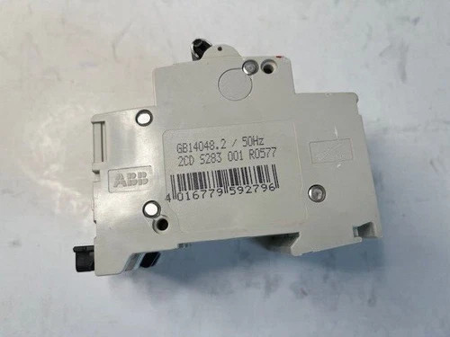 ABB S203P-K50 3-Pole 50A Miniature Circuit Breaker — product image 3 of 4