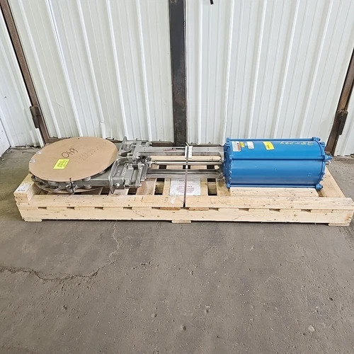 DeZurik 18" KGC-ES Pneumatic Actuated Knife Gate Valve 316SS