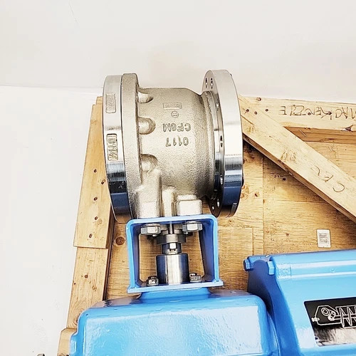 Neles 8" CL-300 Ball Valve 730SB713600WTT2 with B1JU20/70L Actuator — product image 2 of 8