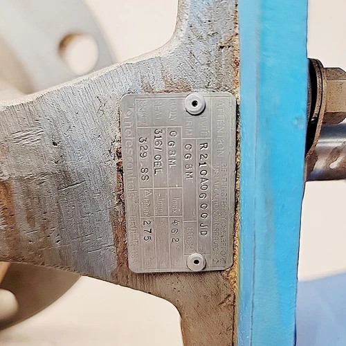 Neles Jamesbury 6 Inch Ball Valve R21CA06CCJD with B1CU 11/40 Pneumatic Actuator — product image 6 of 10