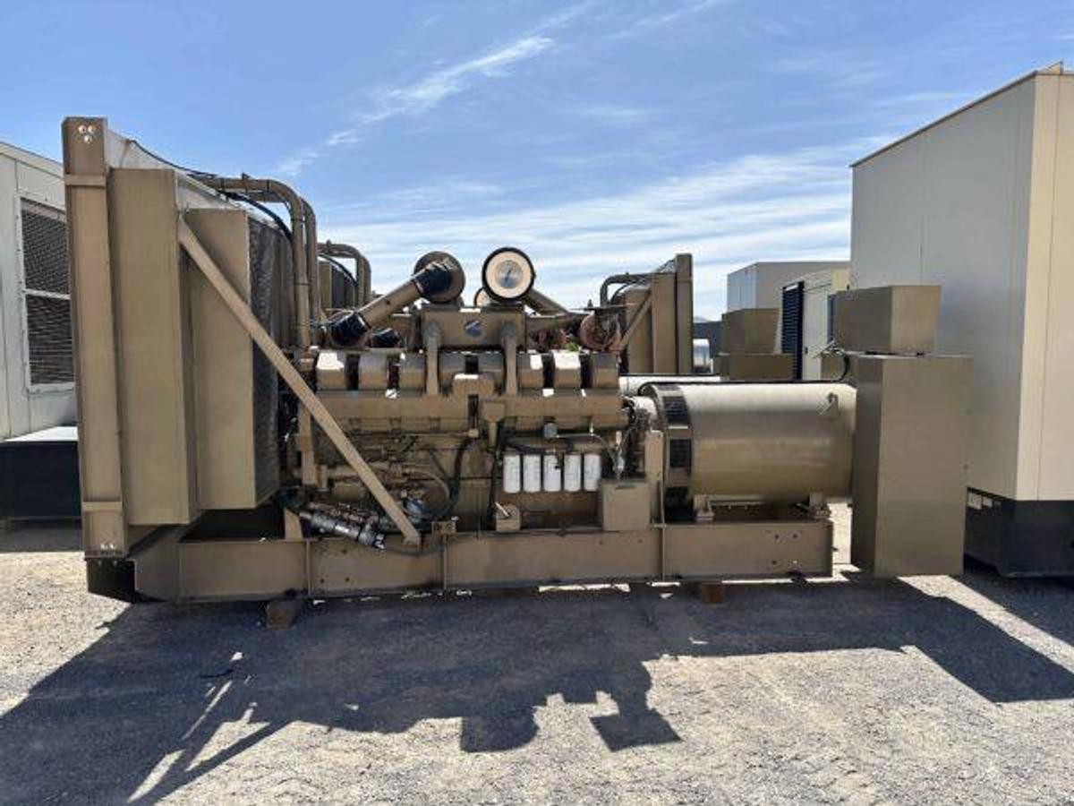 Cummins KTA50G 1000kW 4160V Diesel Generator Set