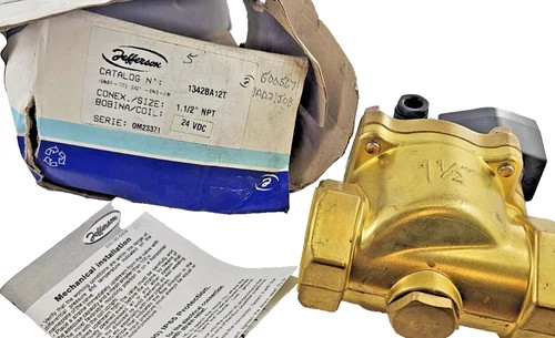 Jefferson 1342BA12T Solenoid Valve 1/2 Inch 24VDC — product image 9 of 10
