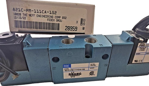 MAC Valves 821C-PM-111CA-152 Solenoid Valve — product image 8 of 8