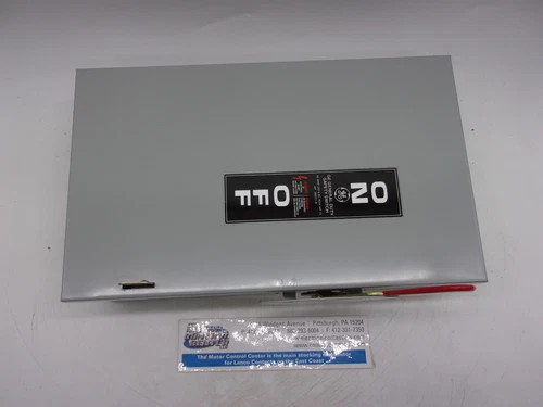 General Electric TG3222 General Duty Safety Switch, 60A, 240V, 2-Pole, Fusible, NEMA 1 — product image 8 of 8