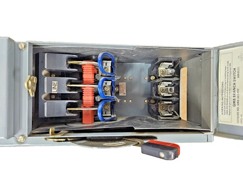 Square D QMB-362-HW Series E1 Fusible Panelboard Switch — product image 9 of 10