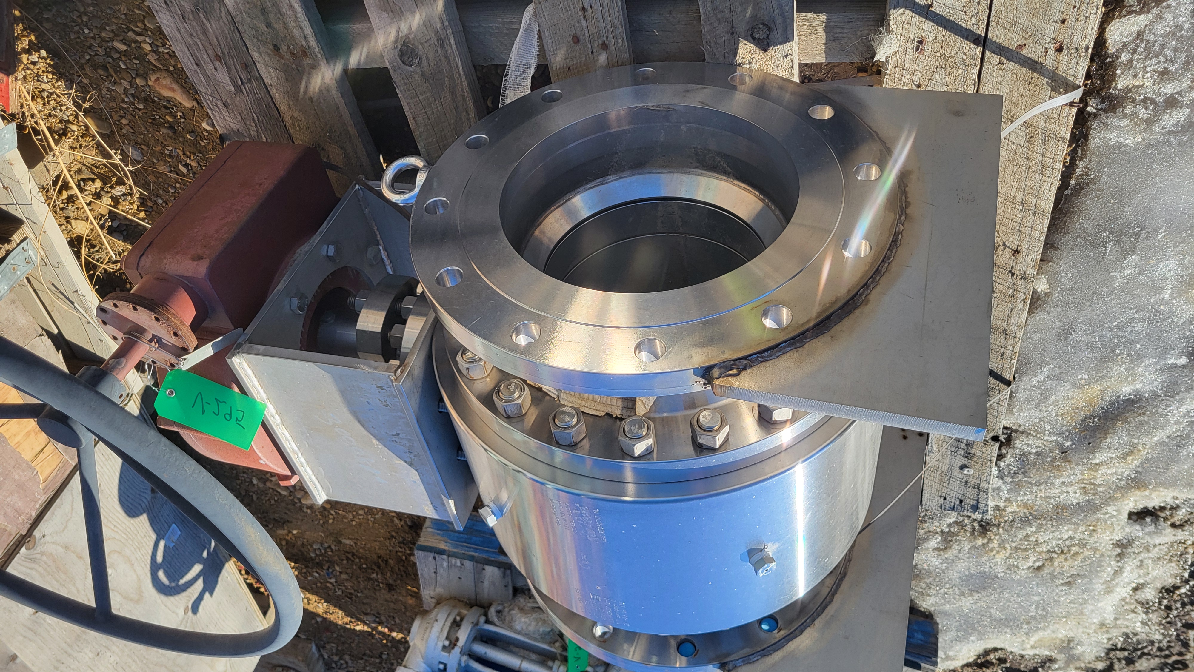 Red Point Stainless Ball Valve 12-Inch 150 Class A182 F51