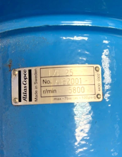 Atlas Copco LXL05 AB2001 Gear Reducer 5800 RPM Speed Control Drive — product image 4 of 4