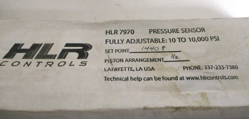 HLR Controls Sigma 7970 High Pressure Switch with 1/2" Piston — product image 6 of 6