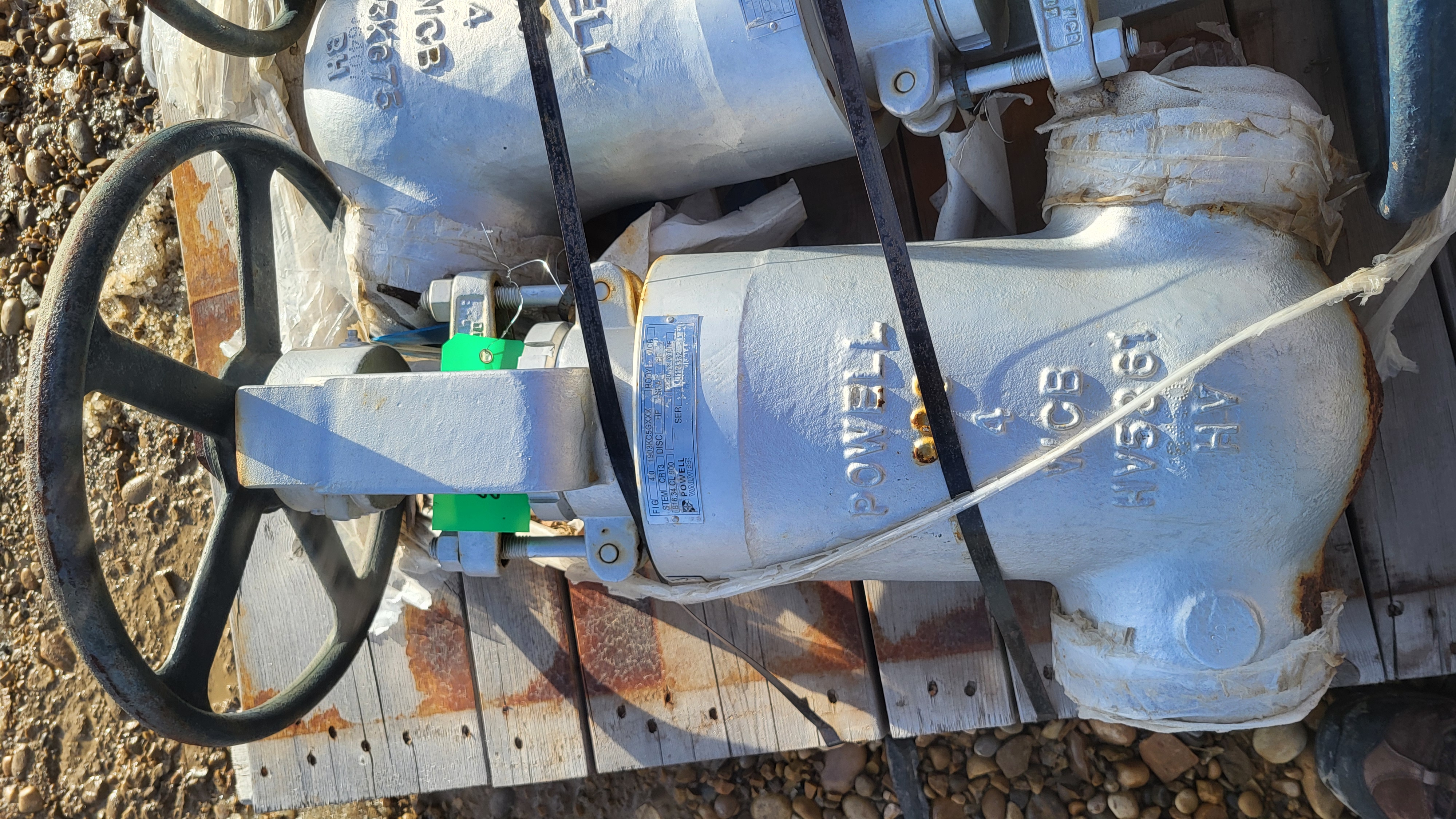 Powell Valves 4-Inch Class 900 Cast Steel Gate Valve Fig. 1903KC5GXXX