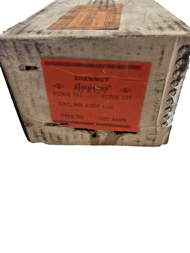 Shawmut Amp-Trap Current Limiting Fuse A100P1000 Form 101
