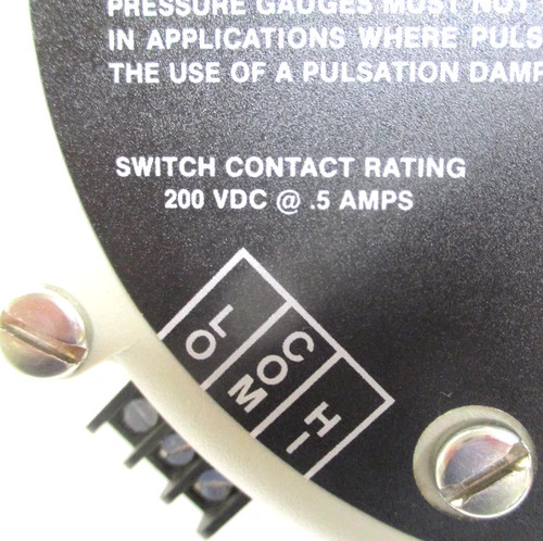 Altronic Controls 4PSHL Pressure Gauge with Switch, 0-60 PSI, 1/4" MNPT SST — product image 9 of 10